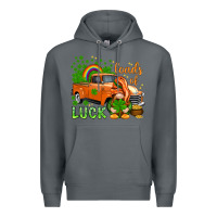 Rock St. Patrick's Loads of luck with gnome Premium Hoodie - HowdyJamesFarm