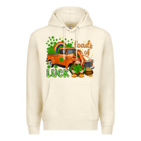 Sandshell St. Patrick's Loads of luck with gnome Premium Hoodie - HowdyJamesFarm