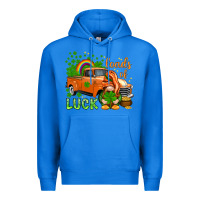 True Royal St. Patrick's Loads of luck with gnome Premium Hoodie - HowdyJamesFarm