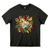 Asphalt christmas baby jesus sunflower Heavy Core Tee - Jasminsmagicworld