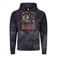 Cloud Black some days i rock it some days it rocks me Vintage Hoodie - MaliasSmallBusiness