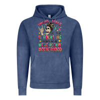 Vintage Denim some days i rock it some days it rocks me Vintage Hoodie - MaliasSmallBusiness