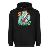 Black Salty vibes Heavyweight Hoodie - FaDigitalArtStudio