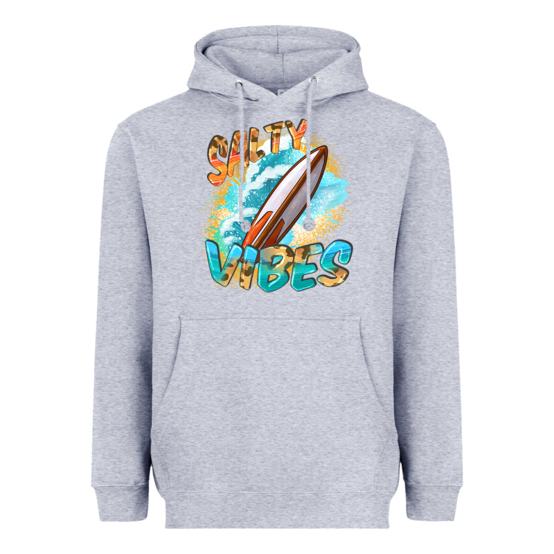 Salty Vibes Heavyweight Hoodie by FaDigitalArtStudio | Teevron