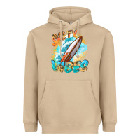 Mushroom Salty vibes Heavyweight Hoodie - FaDigitalArtStudio