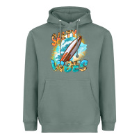 Sage Salty vibes Heavyweight Hoodie - FaDigitalArtStudio