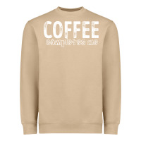 Mushroom Coffee Completes Me Heavyweight Sweatshirt - Bettercallsaul