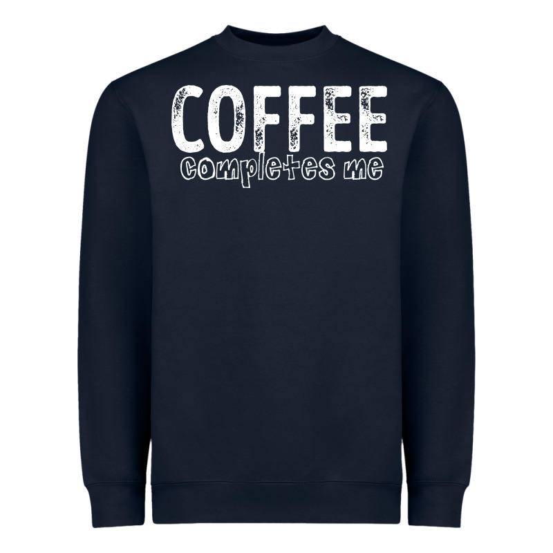Coffee Completes Me Heavyweight Sweatshirt by Bettercallsaul | Teevron