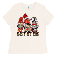Bone let it be ladybug gnomies Ladies Tee - BarkalooDesign