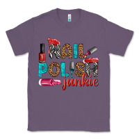 Lavender nail polish junkie bbs Classic Tee - BundleAndBundleShop