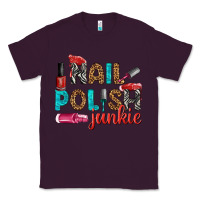 Plum nail polish junkie bbs Classic Tee - BundleAndBundleShop