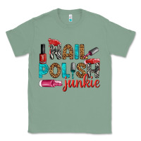 Sage nail polish junkie bbs Classic Tee - BundleAndBundleShop