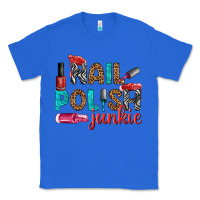 True Royal nail polish junkie bbs Classic Tee - BundleAndBundleShop