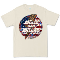 Bone Western Stars and Stripes Premium Tee - LillyAllenDesigns