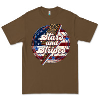 Cacao Western Stars and Stripes Premium Tee - LillyAllenDesigns