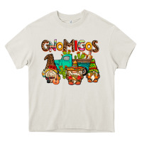 Cream gnomigos Heavy Core Tee - AdoDesignShop
