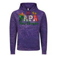 Cloud Purple el papa mas chingon Vintage Hoodie - MaliasSmallBusiness