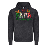 Vintage Black el papa mas chingon Vintage Hoodie - MaliasSmallBusiness