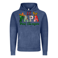 Vintage Denim el papa mas chingon Vintage Hoodie - MaliasSmallBusiness
