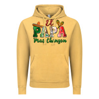 Vintage Mustard el papa mas chingon Vintage Hoodie - MaliasSmallBusiness