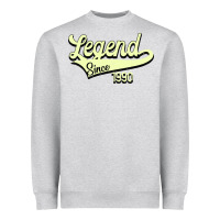 Heather Grey Legend Since 1966 Heavyweight Sweatshirt - Bettercallsaul