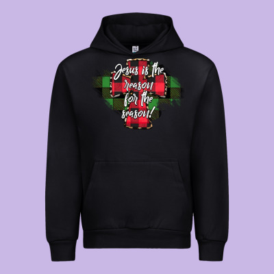 Jesus Is The Reason For The Season Urban Hoodie Designed By Cowhidedigitalart