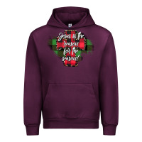 Mauve Wine Jesus is the Reason For The Season Urban Hoodie - CowhideDigitalArt