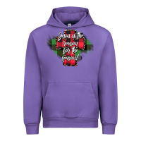 Tulip Jesus is the Reason For The Season Urban Hoodie - CowhideDigitalArt