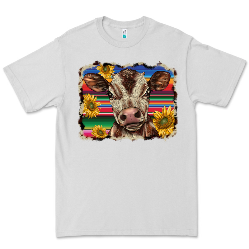 Western Background Baby Calf Premium Tee by BarkalooDesign | Teevron