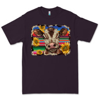 Plum western background baby calf Premium Tee - BarkalooDesign