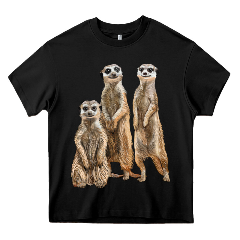 3 Meerkat Heavy Core Tee by LillyAllenDesigns | Teevron
