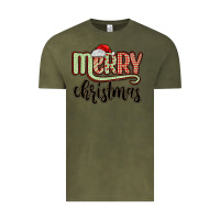 Vintage Olive merry christmas Vintage Tee - MaliasSmallBusiness