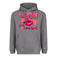 Storm Kiss me i'm so confused Valentine's Day Heavyweight Hoodie - FaDigitalArtStudio