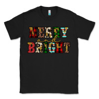 Black merry and bright Classic Tee - JahusDesignShop
