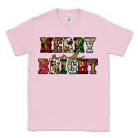 Bubblegum Pink merry and bright Classic Tee - JahusDesignShop