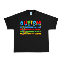 Black autism accept understand love different Urban Heavy Tee - JahusDesignShop
