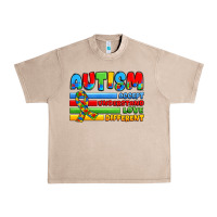 French Oak autism accept understand love different Urban Heavy Tee - JahusDesignShop