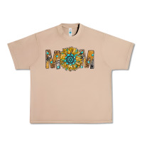 Western Mom With Gemstone And Sunflower Urban Heavy Tee | Teevron