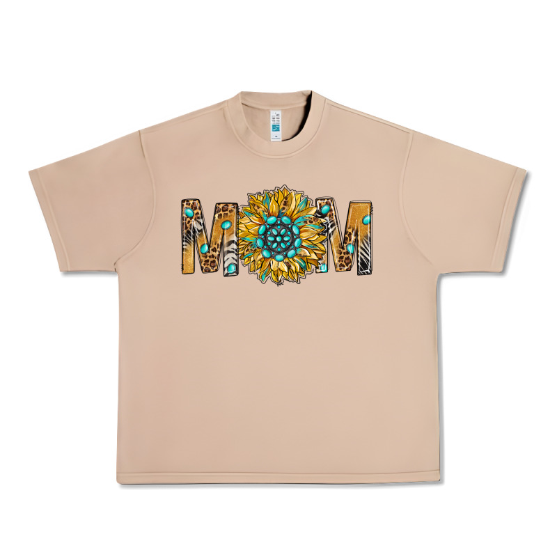Western Mom With Gemstone And Sunflower Urban Heavy Tee by BundleAndBundleShop | Teevron