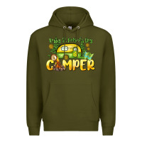 Army Green Happy St. Patrick's Day camper Premium Hoodie - HowdyJamesFarm