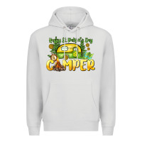 Dove Grey Happy St. Patrick's Day camper Premium Hoodie - HowdyJamesFarm