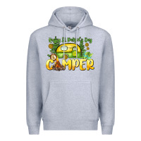Heather Grey Happy St. Patrick's Day camper Premium Hoodie - HowdyJamesFarm