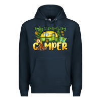 Navy Happy St. Patrick's Day camper Premium Hoodie - HowdyJamesFarm