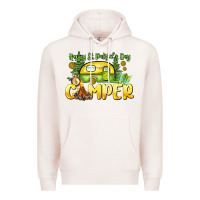 Pale Pink Happy St. Patrick's Day camper Premium Hoodie - HowdyJamesFarm