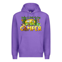 Purple Happy St. Patrick's Day camper Premium Hoodie - HowdyJamesFarm