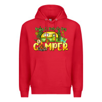 Red Happy St. Patrick's Day camper Premium Hoodie - HowdyJamesFarm