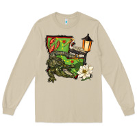 Mushroom louisiana state Long Sleeve Tee - BarkalooDesign