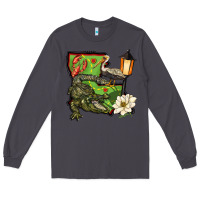 Smoke louisiana state Long Sleeve Tee - BarkalooDesign