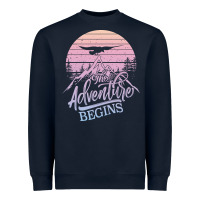 The Adventure Begins Heavyweight Sweatshirt | Teevron