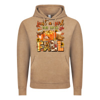 Vintage Coffee just a girl who loves fall Vintage Hoodie - MaliasSmallBusiness